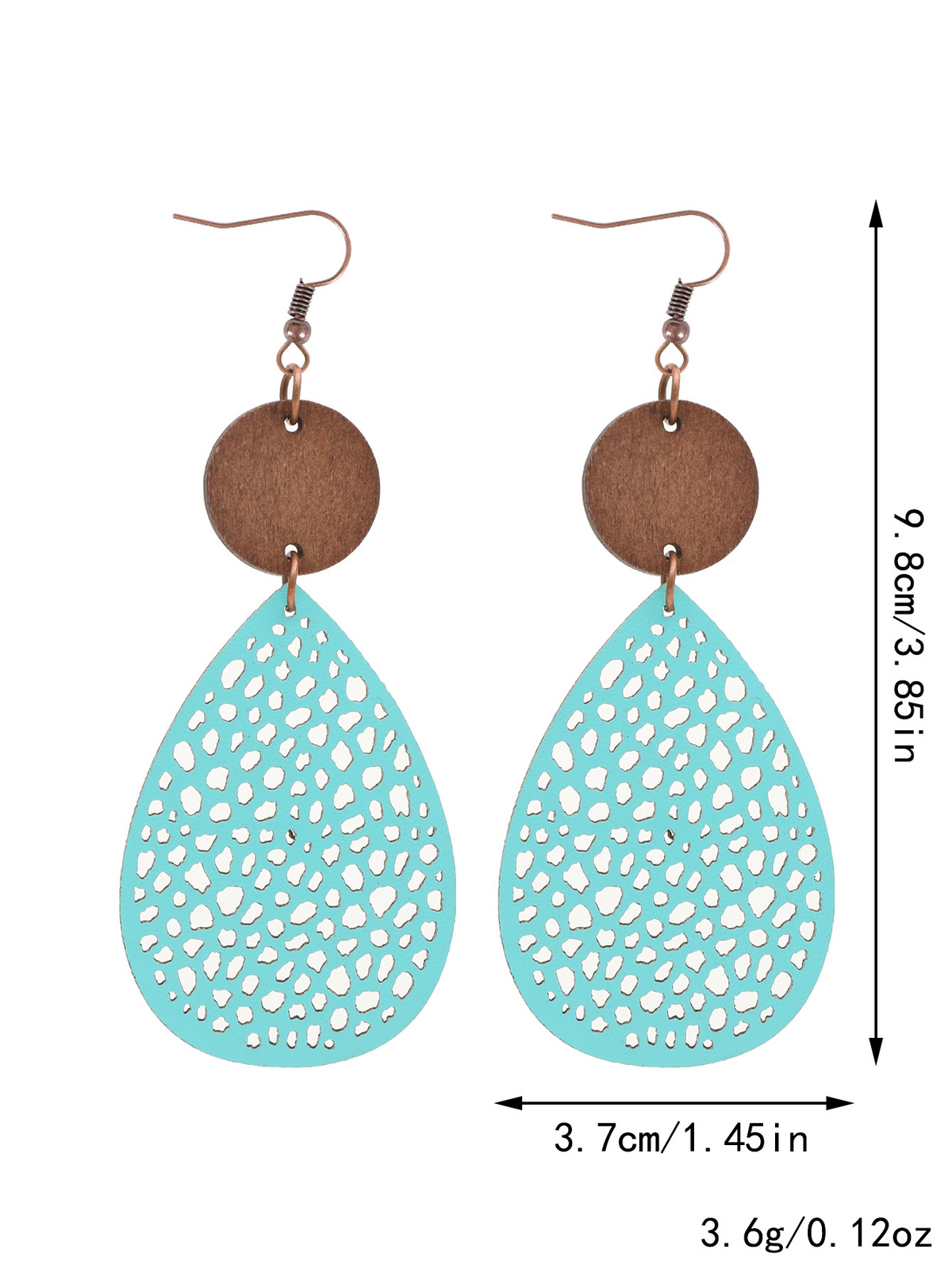 Eliana™ | Pendientes Colgantes Vintage de Cuero