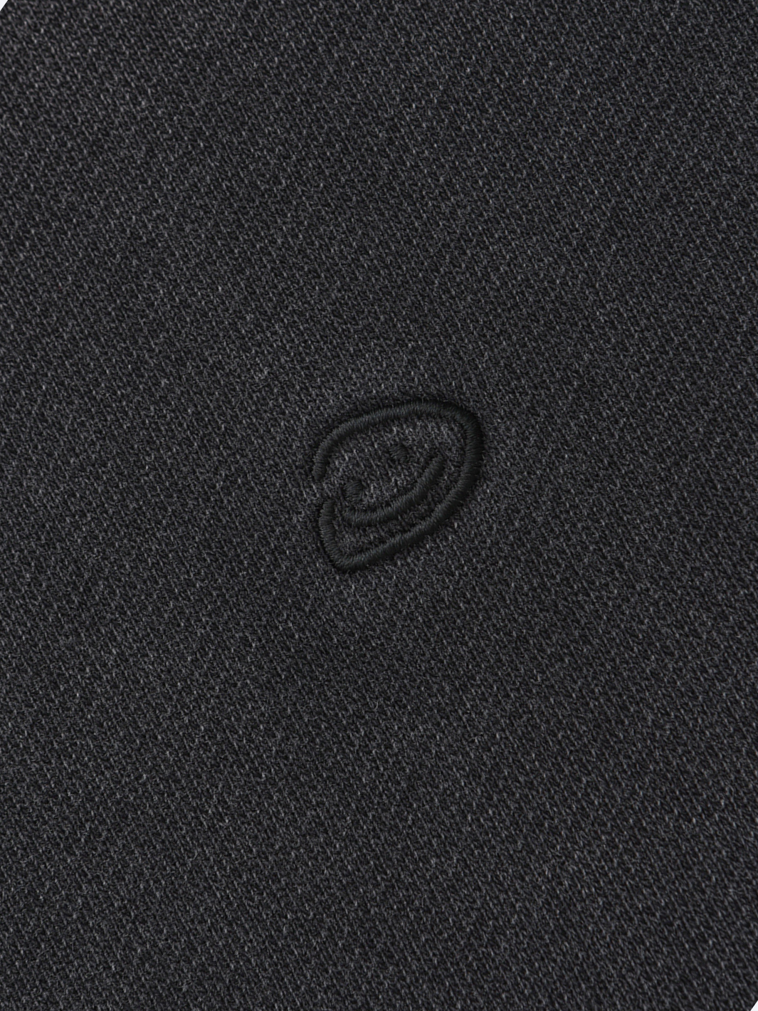 Sudadera Essential de Corte Boxy con Doble Cremallera – Negro Vintage