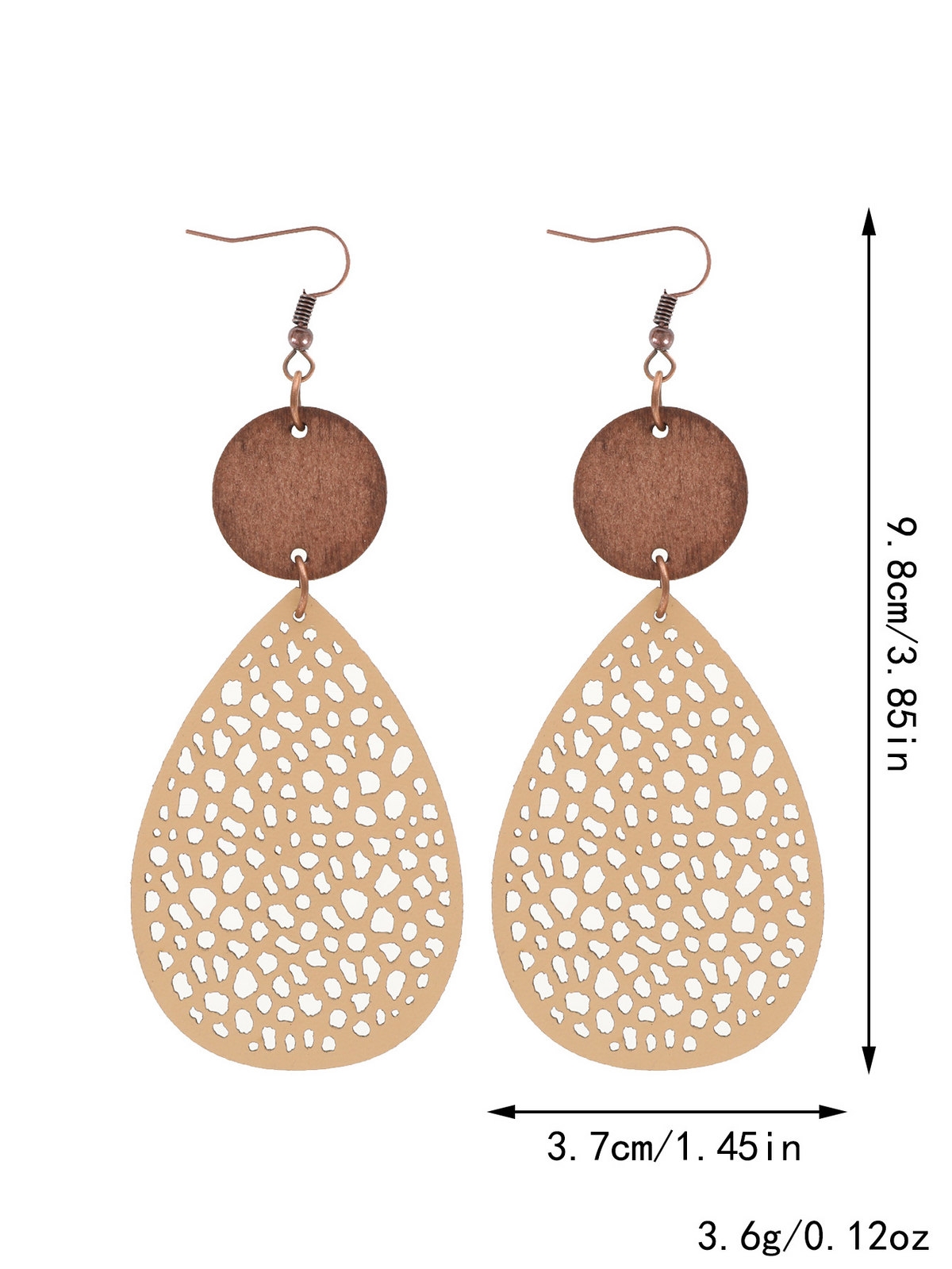 Eliana™ | Pendientes Colgantes Vintage de Cuero