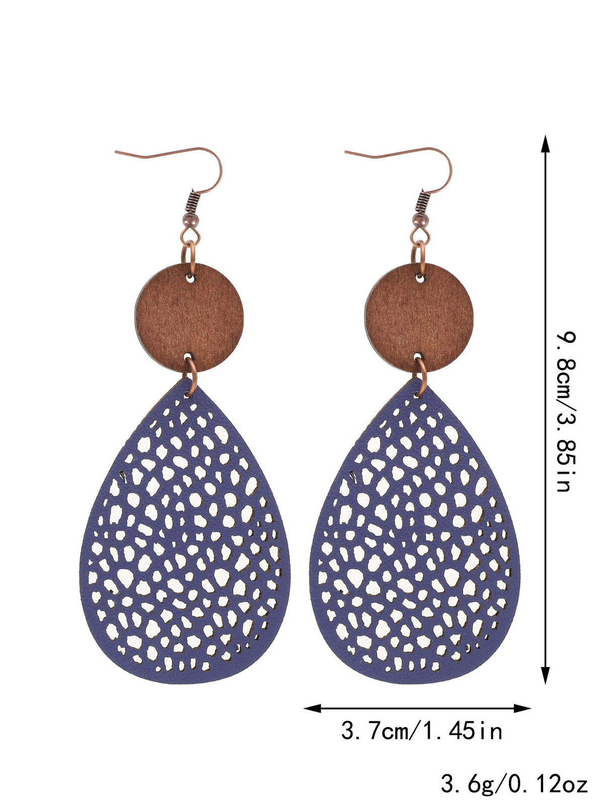 Eliana™ | Pendientes Colgantes Vintage de Cuero