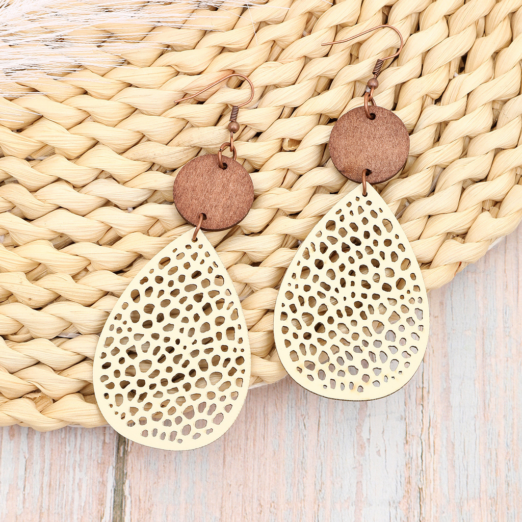 Eliana™ | Pendientes Colgantes Vintage de Cuero