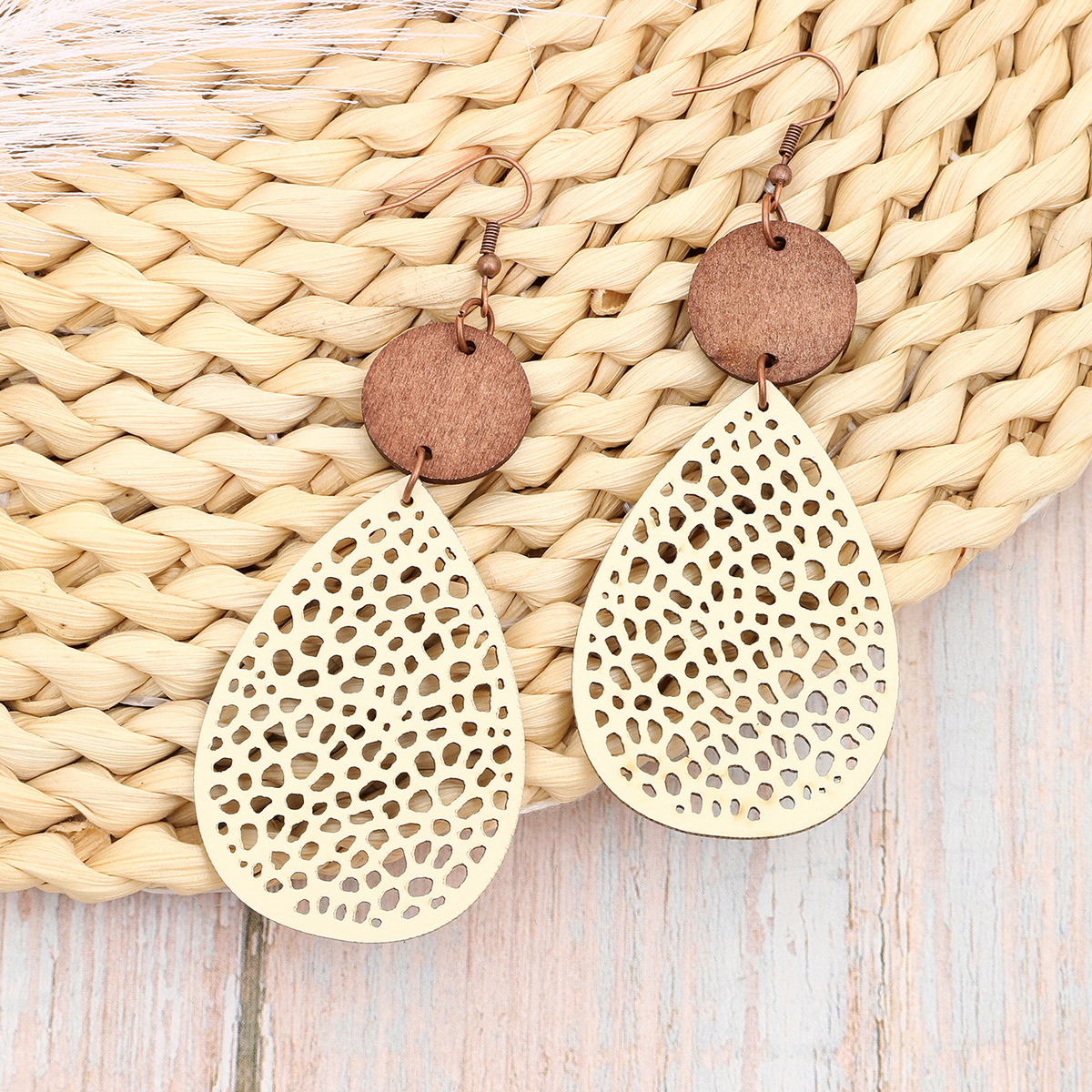 Eliana™ | Pendientes Colgantes Vintage de Cuero