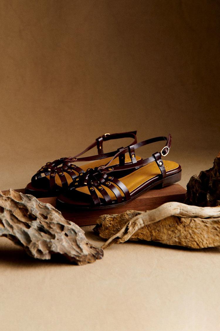 Liá™ | Sandalias Elegantes de Tiras Trenzadas para Mujer