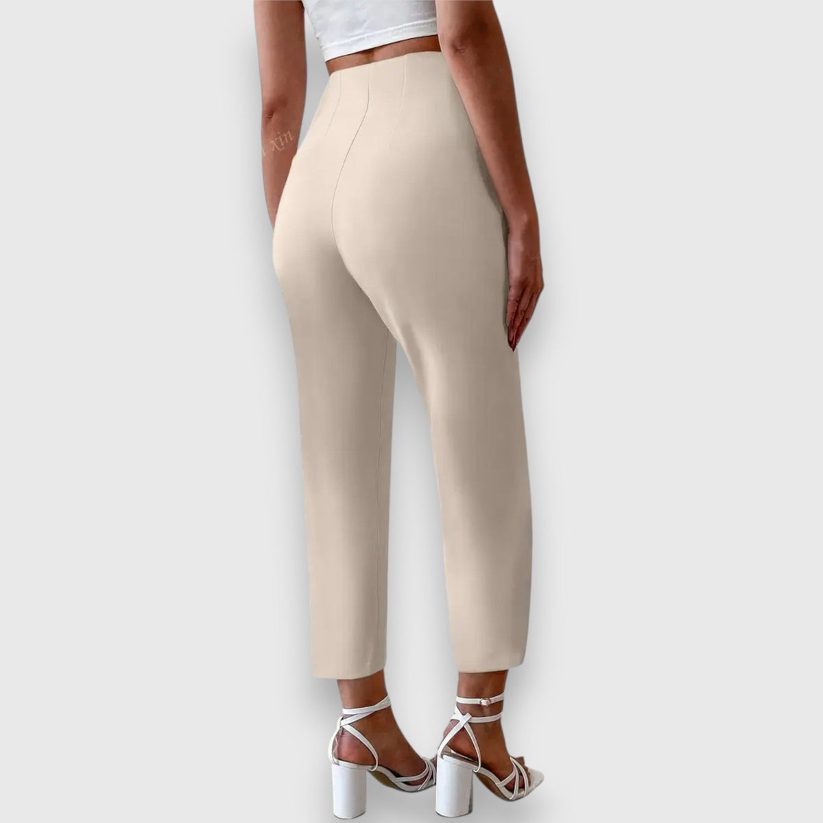 Sofía™ | Pantalón de Tiro Alto y Corte Elegante