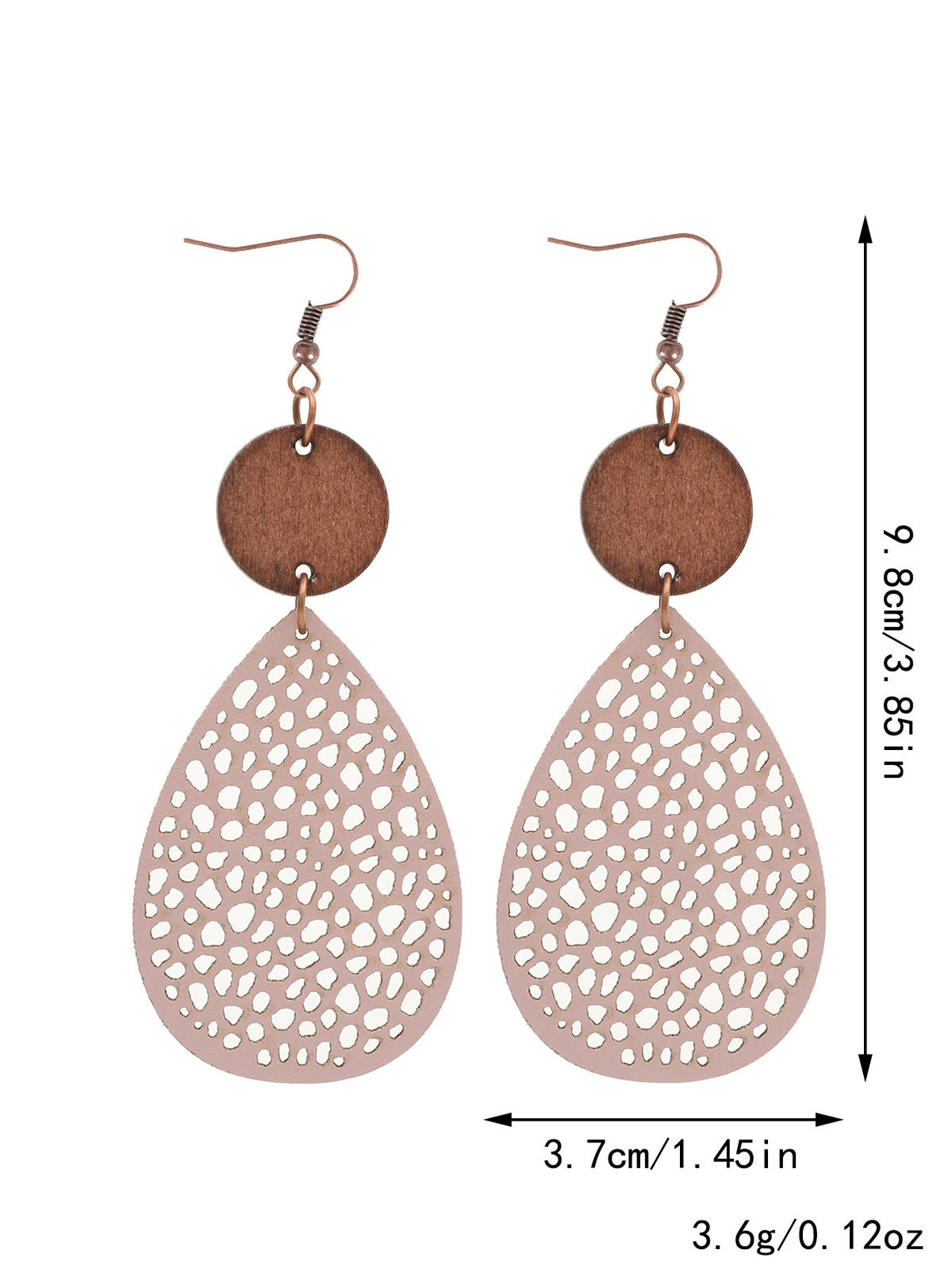 Eliana™ | Pendientes Colgantes Vintage de Cuero