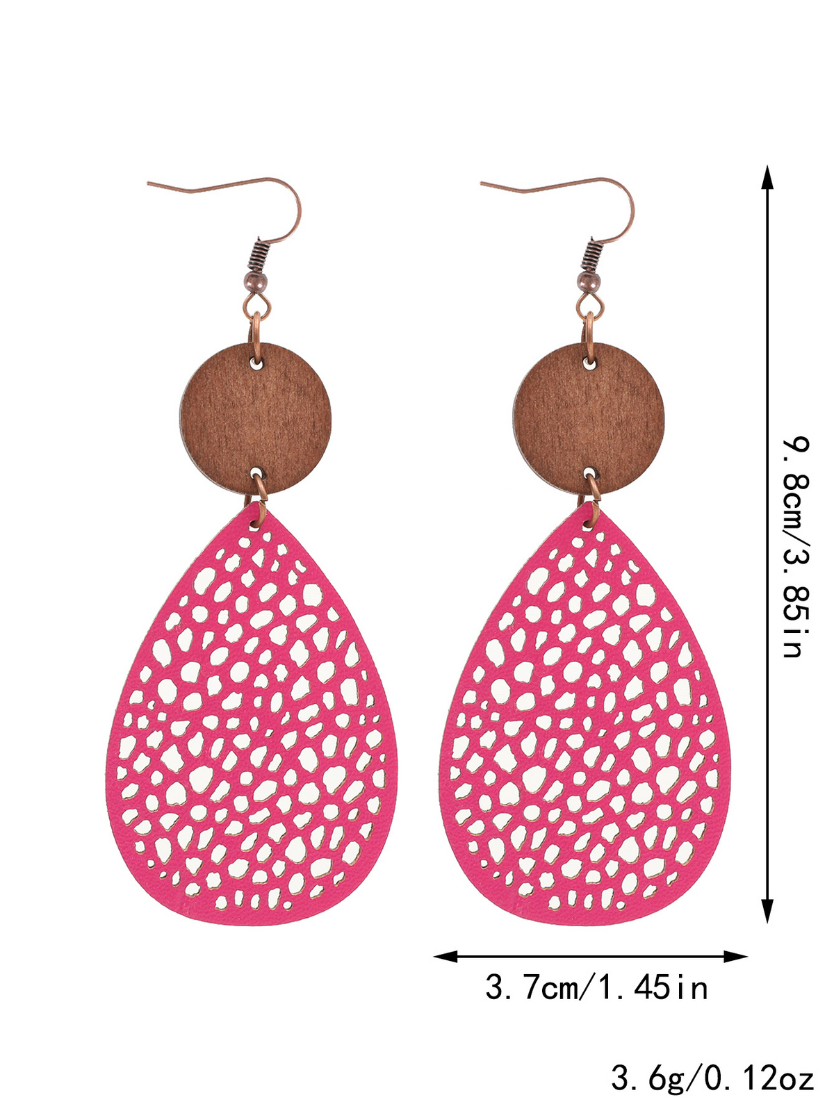 Eliana™ | Pendientes Colgantes Vintage de Cuero