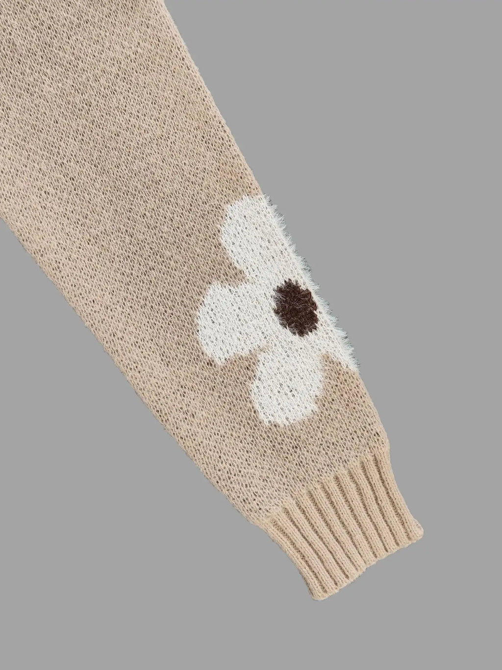 Dalia™ | Jersey de Punto con Flores Bordadas