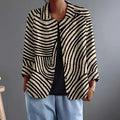 Natalia | Blazer Elegante de Rayas