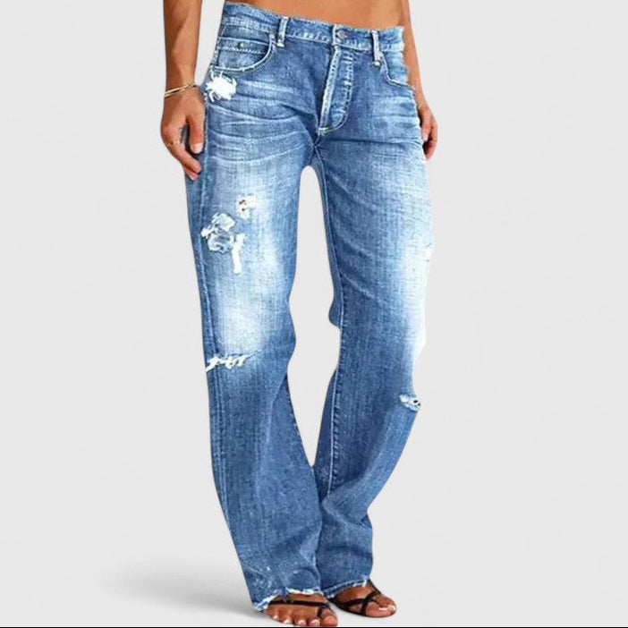 Valérie™ | Jeans Elegantes de Corte Femenino y Sofisticado